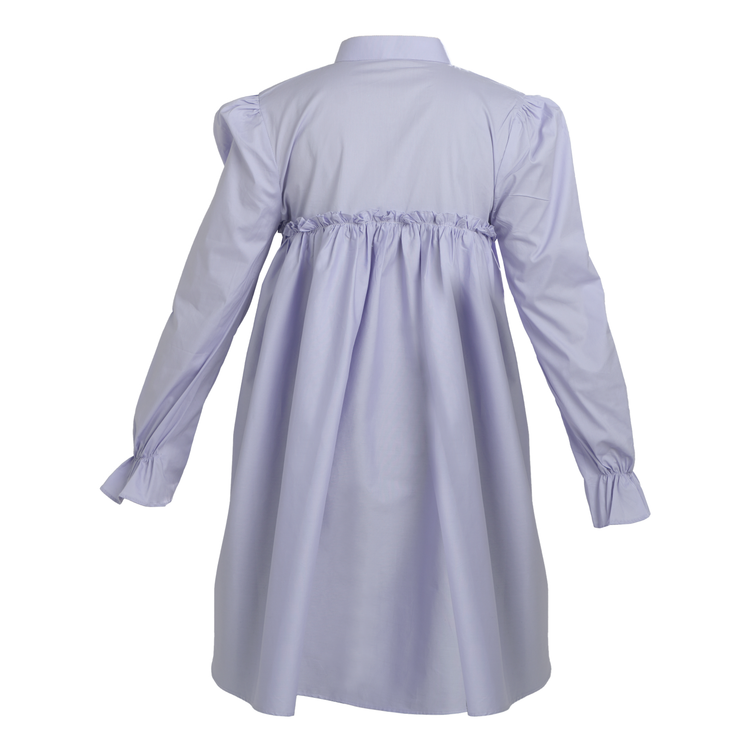 Katrina Baby Doll Blouse in Lilac