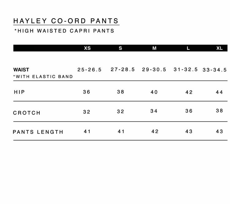 Hayley Co Ord with Capri Pants In Brown (Pre-Order)